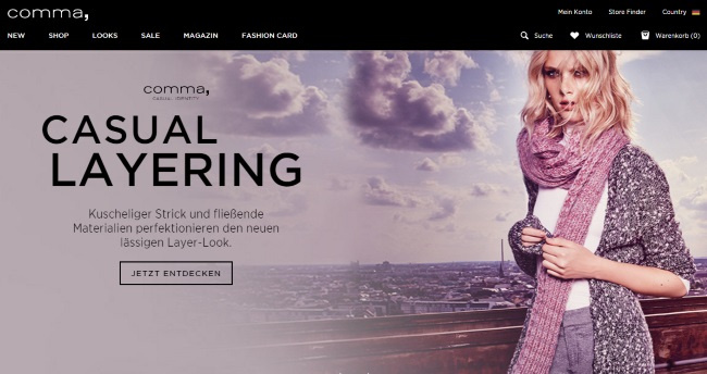 comma Onlineshop