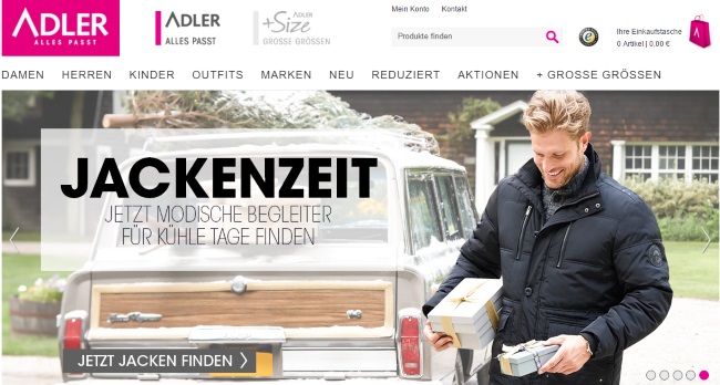 Adler Onlineshop