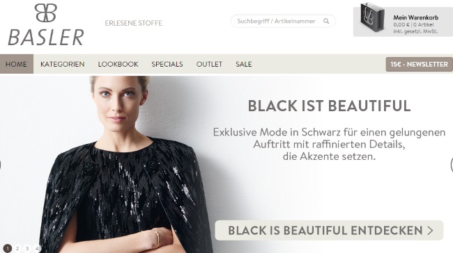 BASLER Onlineshop