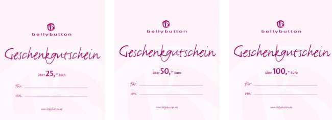 Bellybutton Geschenkgutscheine