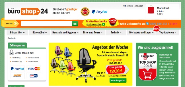 Büroshop24 Onlineshop