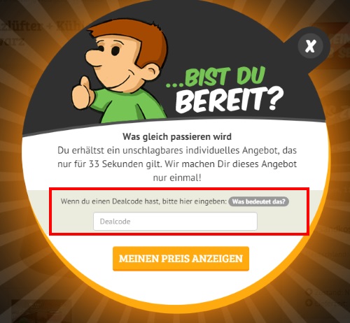 Dealclub Gutschein einlösen