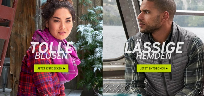 Eddie Bauer Sortiment