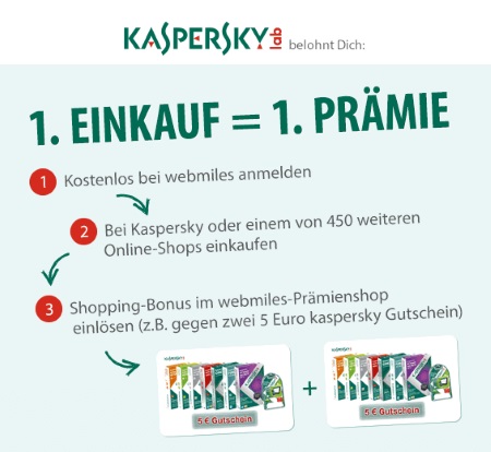 Kaspersky Webmiles