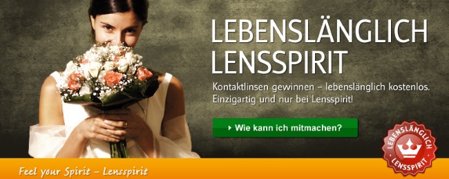 Lensspirit lebenslänglich Linsen - Gewinnspiel