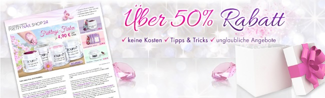 Pretty Nail Shop 24 Newsletter