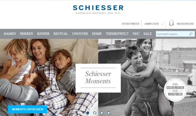 Schiesser Onlineshop