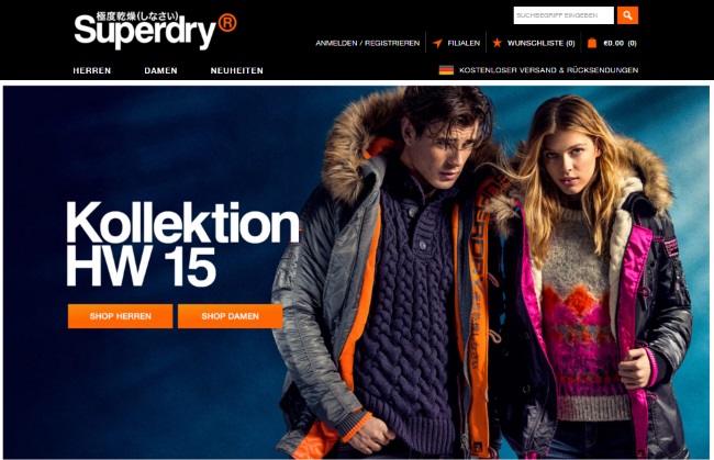 Superdry Onlineshop