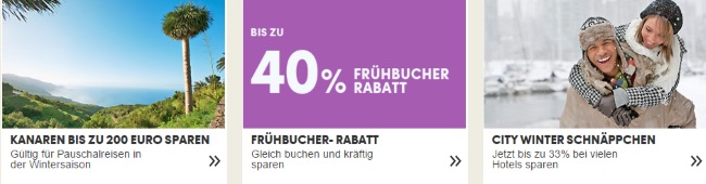 Thomas Cook Deals der Woche