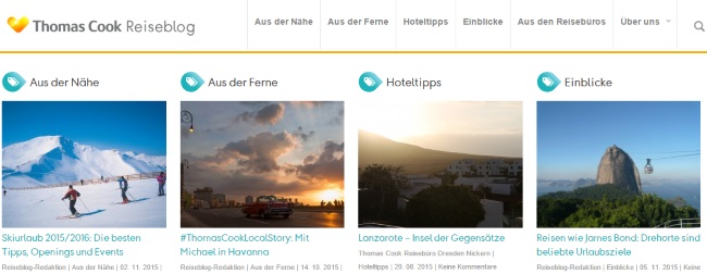 Thomas Cook Reiseblog