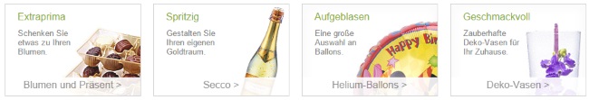 Valentins Geschenke