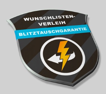 VideoBuster Blitztauschgarantie