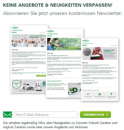 Vorwerk Newsletter