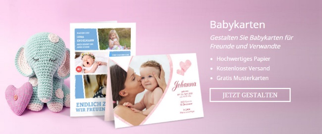 Wunderkarten Babykarten