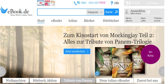 eBook.de Onlineshop