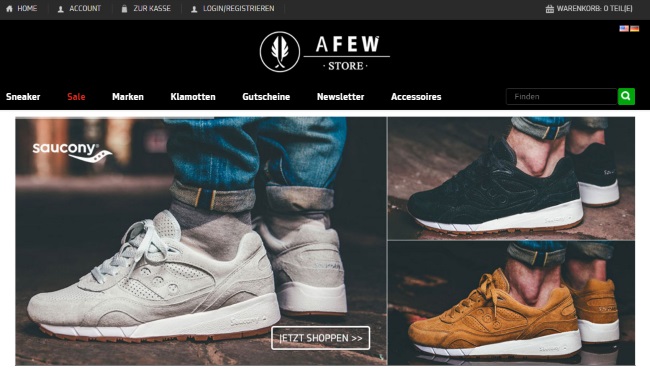 Afew Store Onlineshop