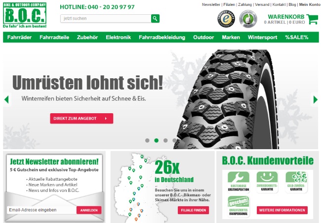 BOC24 Onlineshop