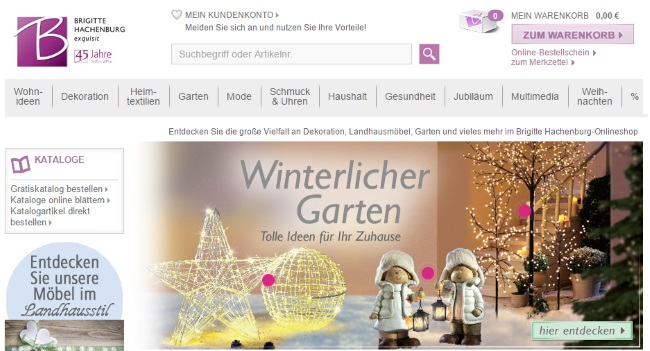 Brigitte Hachenburg Onlineshop