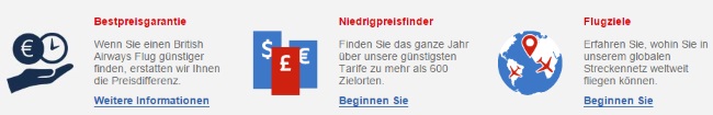 British Airways Vorteile