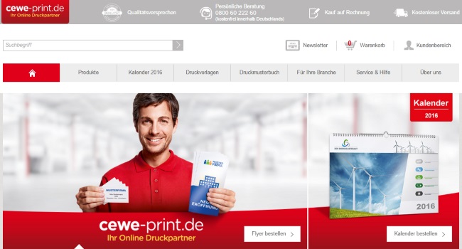 CEWE-PRINT.de Onlineshop