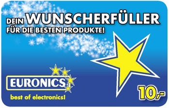 Euronics Geschenkgutscheine - Wunscherfüller