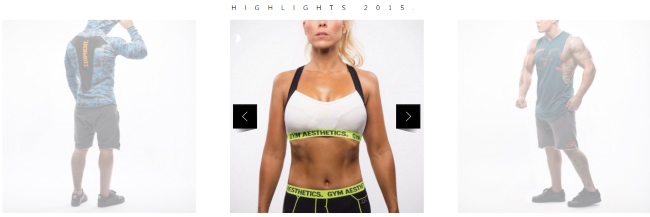 Gym Aesthetics Sortiment