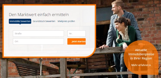 ImmobilienScout24 Marktwert ermitteln