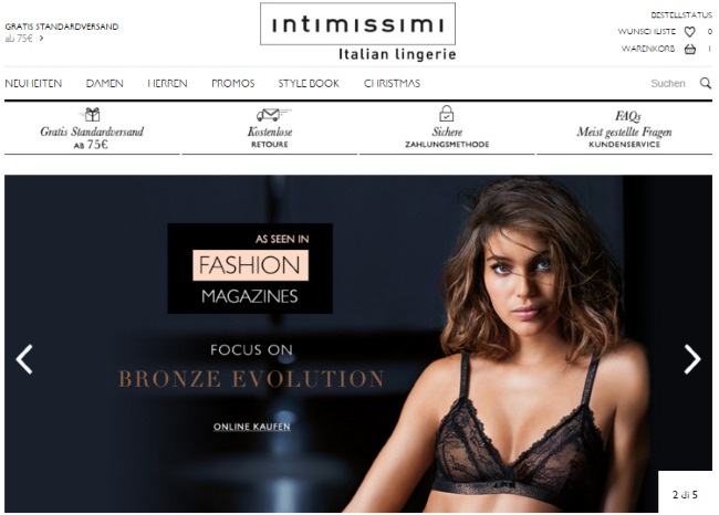 Intimissimi Onlineshop