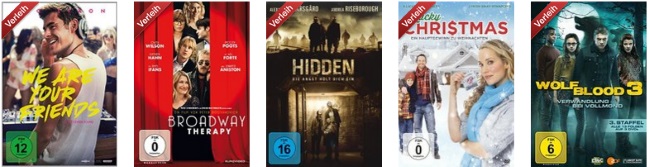 Amazon Instant Video Sortiment
