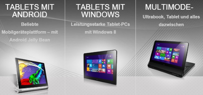 Lenovo Tablets