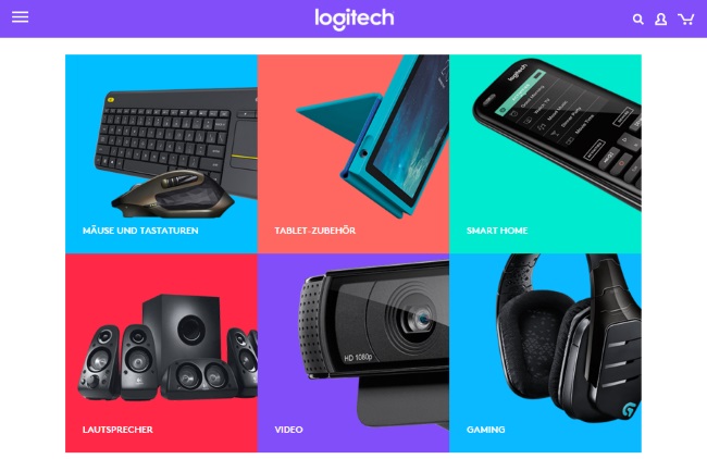 Logitech Onlineshop