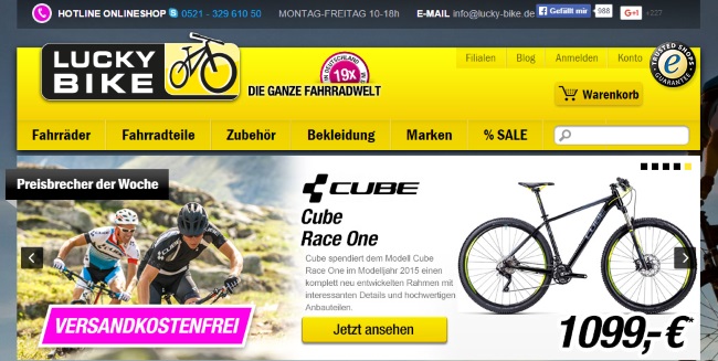 Lucky Bike Onlineshop