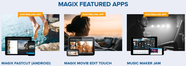 MAGIX Apps