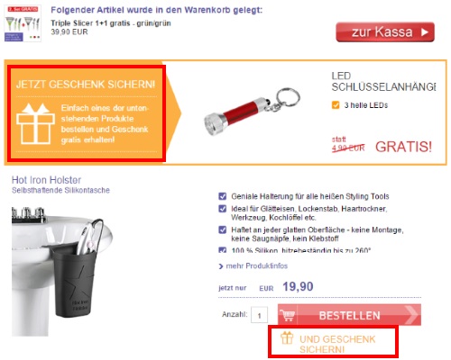 MediaShop Gratisgeschenk