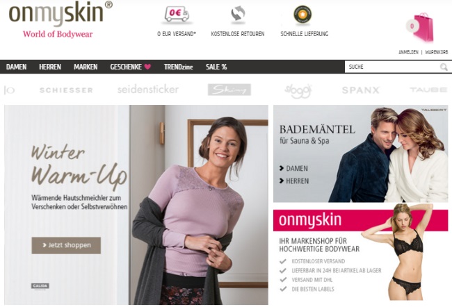 Onmyskin Onlineshop