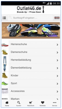 Outlet46 App