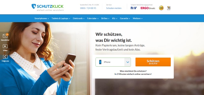 Schutzklick Onlineshop