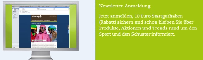 Sport Schuster Newsletter