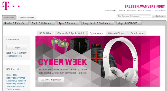 Telekom Onlineshop