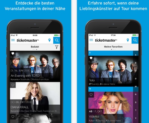 Ticketmaster App