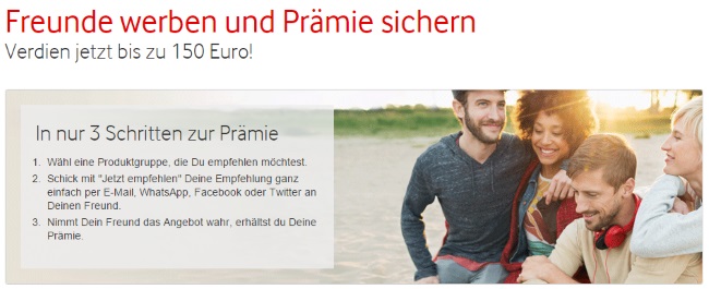 Vodafone Freundschaftswerbung