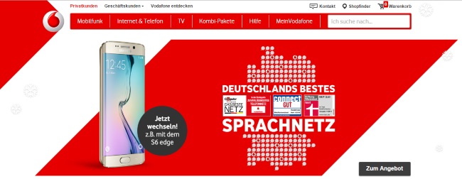 Vodafone Onlineshop