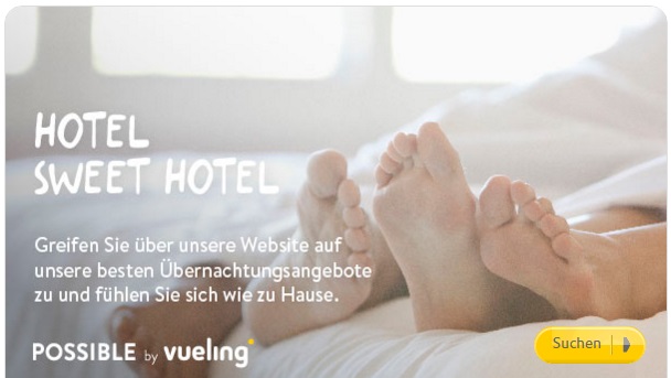 Vueling Hotel buchen