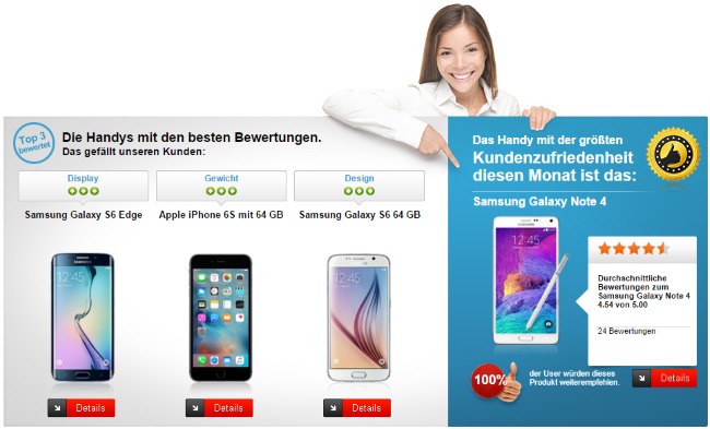 7mobile - Handys mit besten Bewertungen