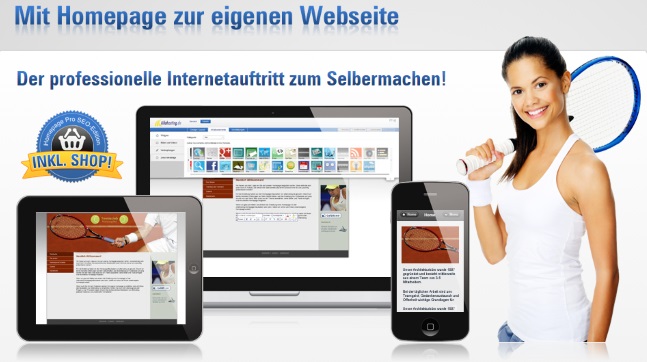 Alfahosting Internetauftritt