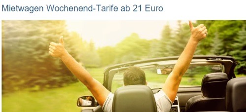 Auto Europe Wochenend-Tarife