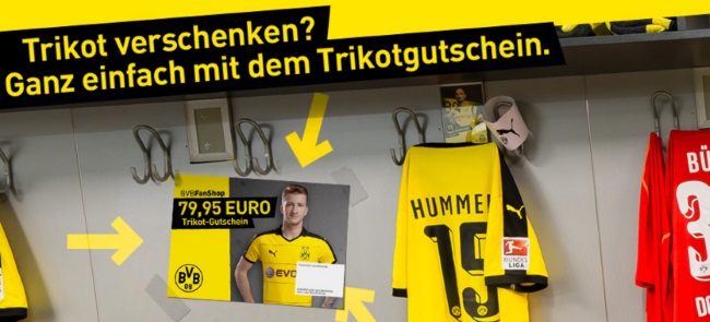 BVB Trikotgutscheine