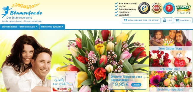 Blumenfee Onlineshop