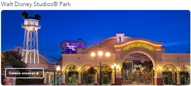 Disneyland Paris - Walt Disney Studio Park
