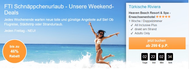 FTI Weekend-Deals